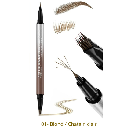 Crayon sourcils 4D - 2 en 1 - Monama™