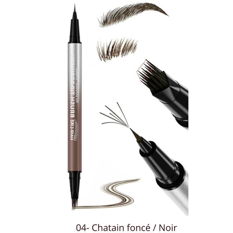 Crayon sourcils 4D - 2 en 1 - Monama™