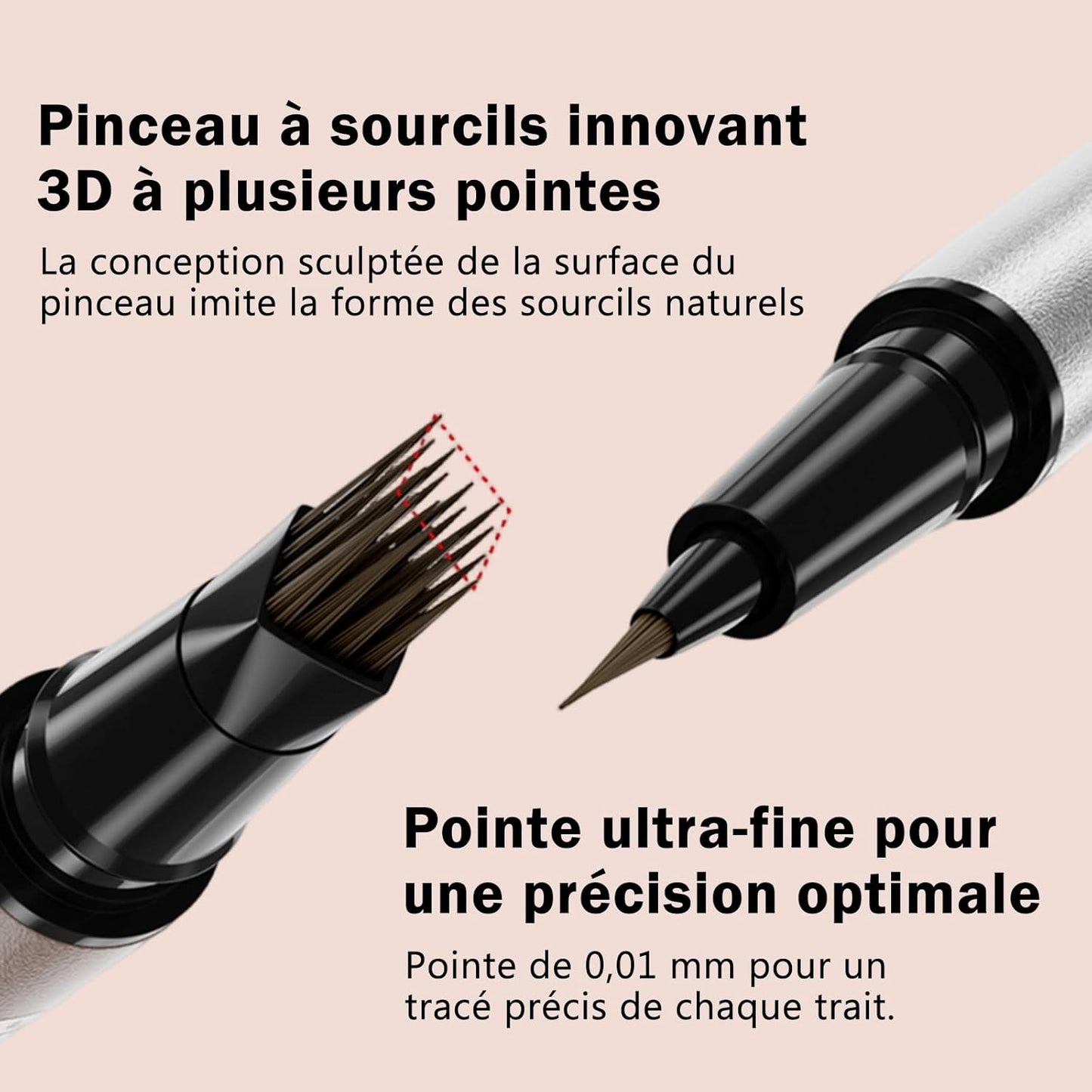 Crayon sourcils 4D - 2 en 1 - Monama™