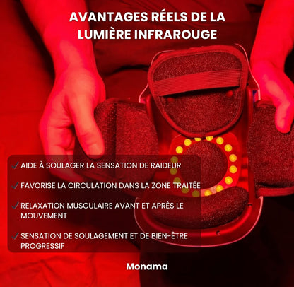 Masseur de genou chauffant - Monama™